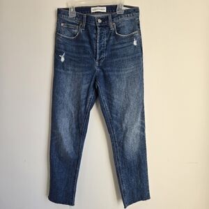 Denim forum Yoko high rise slim jean size 27